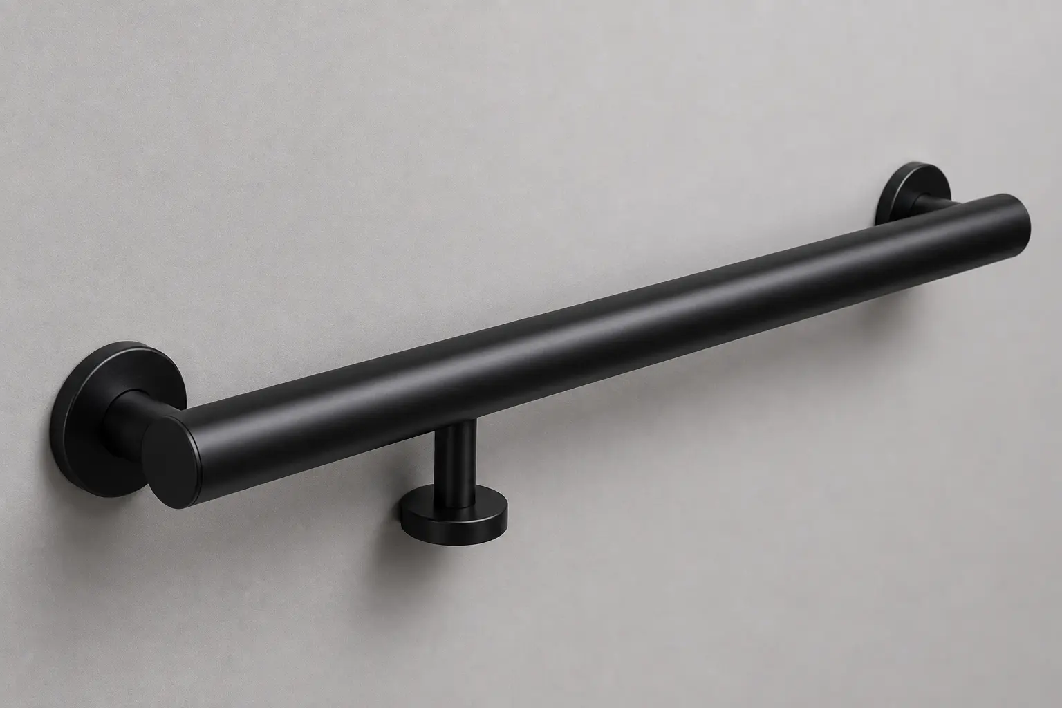 Black Finish Handrail