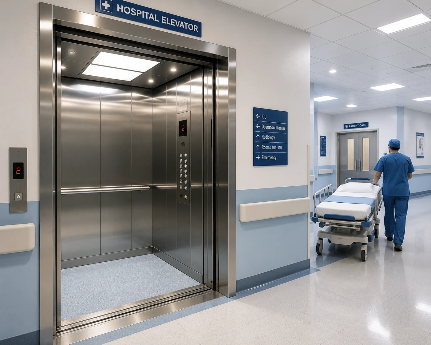 Hospital Elevator
