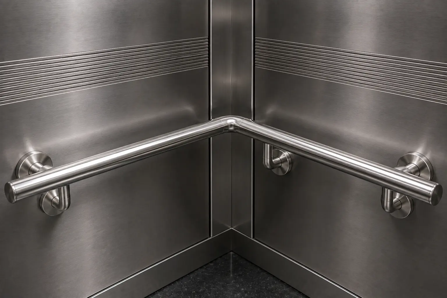 SS L-Type Corner Handrail