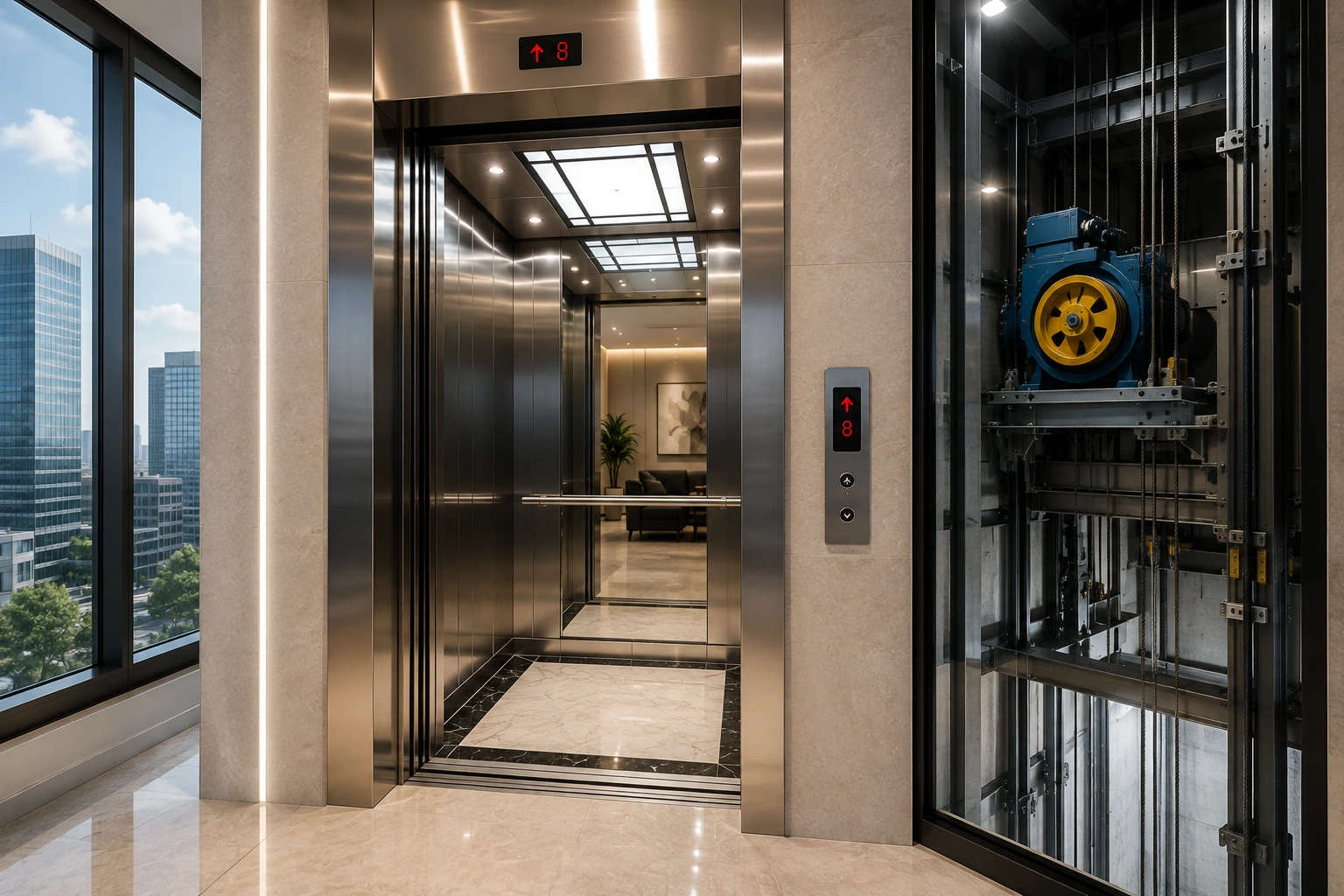 Traction Elevator